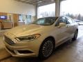 2018 White Gold Ford Fusion SE  photo #4