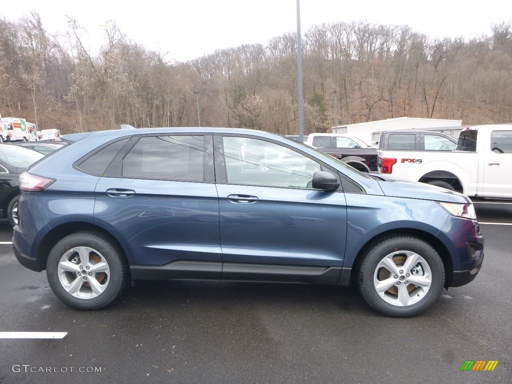 Blue 2018 Ford Edge SE AWD Exterior Photo #125454771