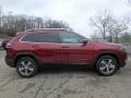 Velvet Red Pearl 2019 Jeep Cherokee Limited 4x4 Exterior