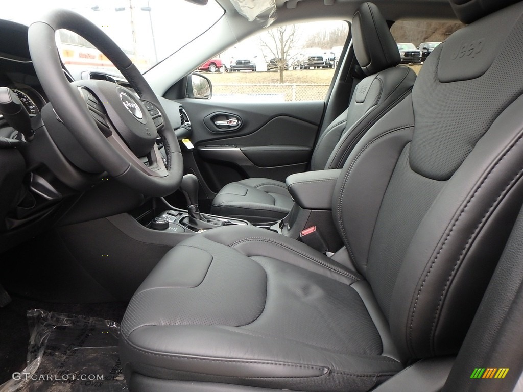 2019 Jeep Cherokee Limited 4x4 Front Seat Photo #125455419