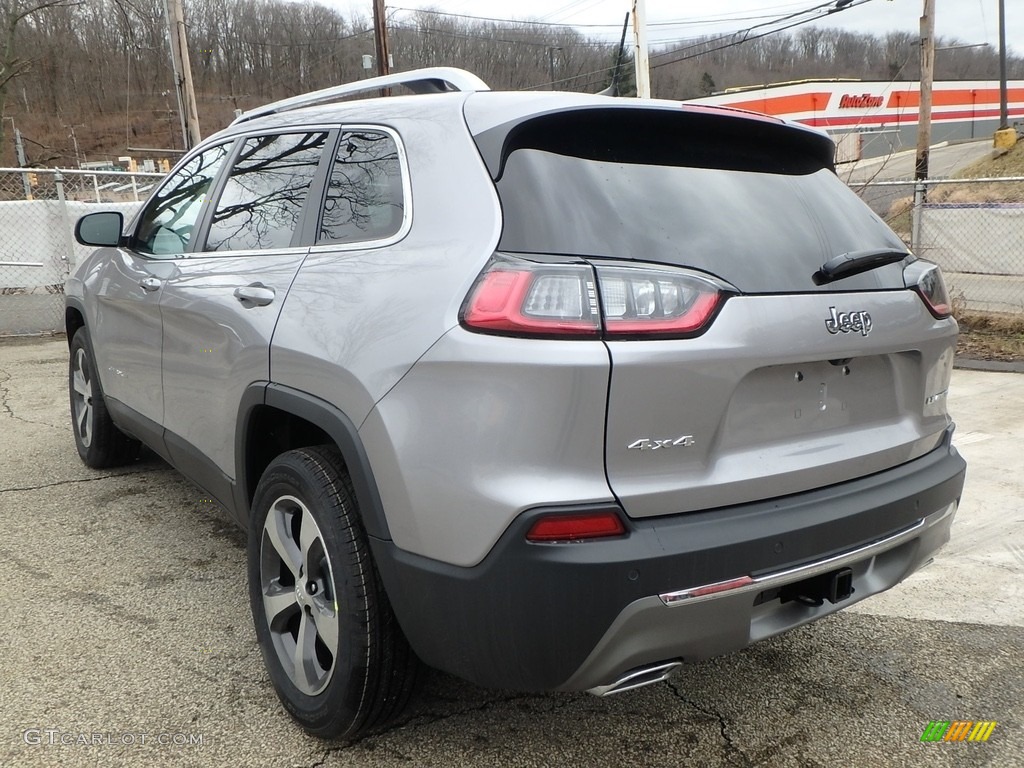 2019 Cherokee Limited 4x4 - Billet Silver Metallic / Black photo #3