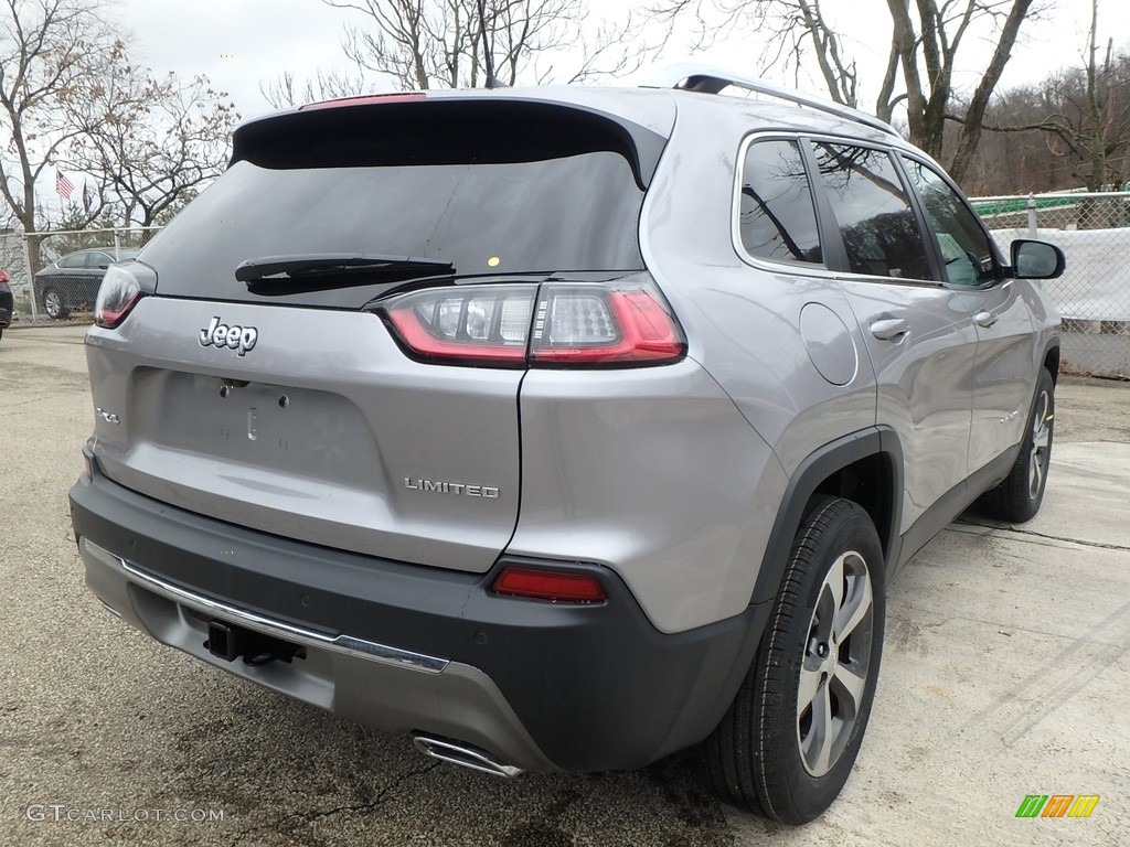 2019 Cherokee Limited 4x4 - Billet Silver Metallic / Black photo #5