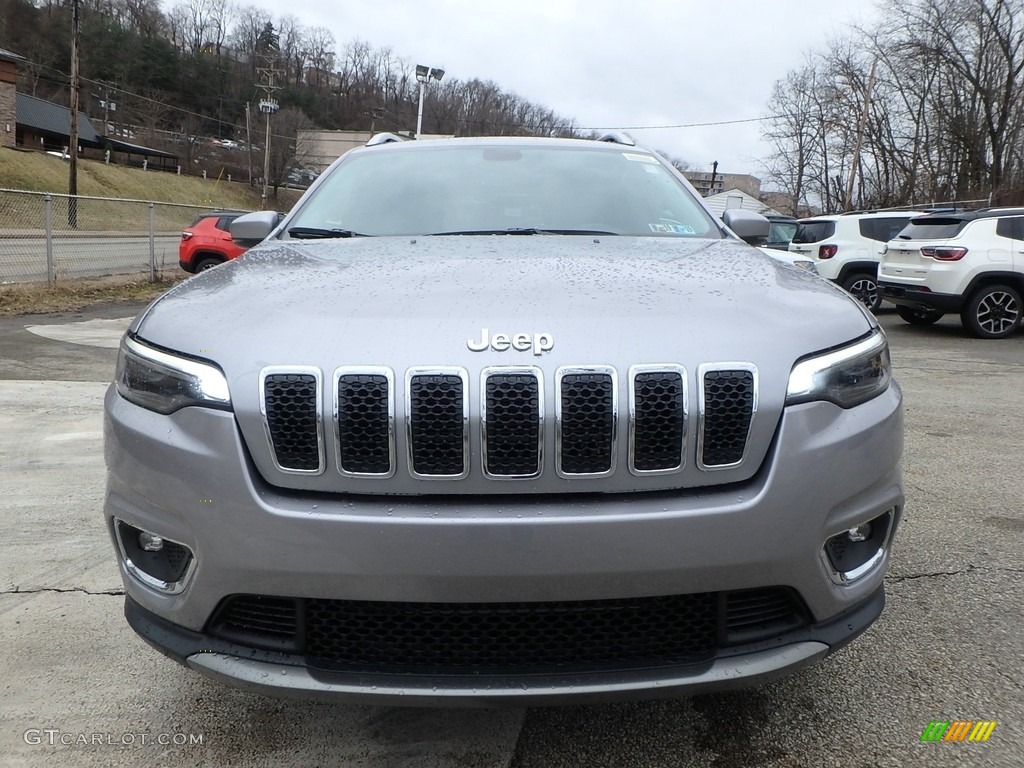 2019 Cherokee Limited 4x4 - Billet Silver Metallic / Black photo #8