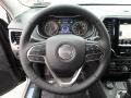 Black 2019 Jeep Cherokee Limited 4x4 Steering Wheel