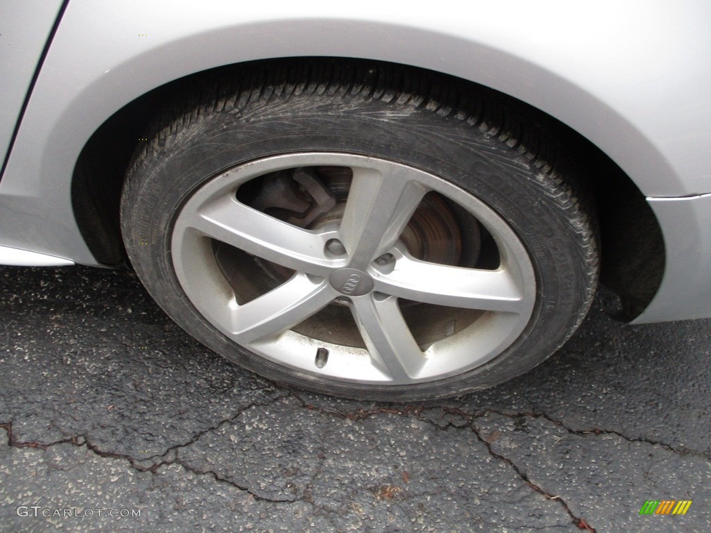 2012 A4 2.0T quattro Sedan - Ice Silver Metallic / Light Gray photo #6