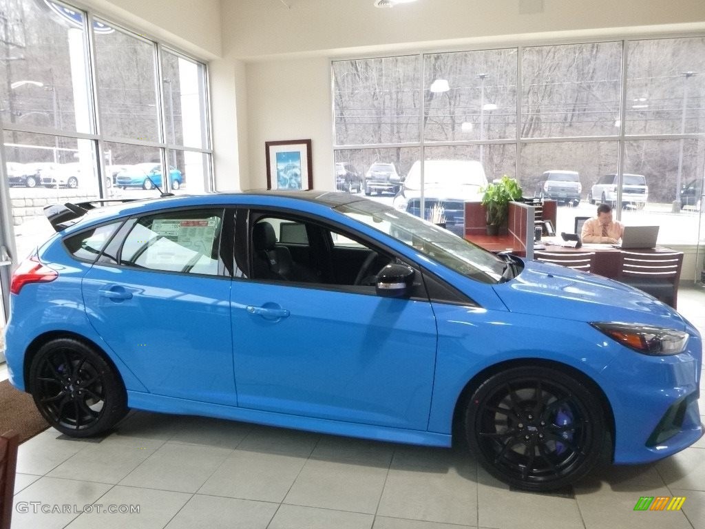 Nitrous Blue Ford Focus