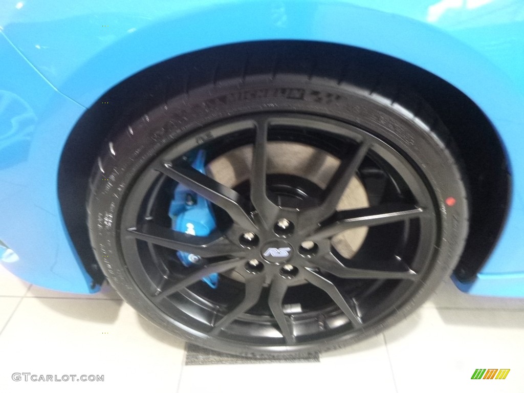 2018 Focus RS Hatch - Nitrous Blue / Charcoal Black Recaro Leather photo #6