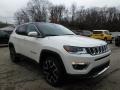 Pearl White Tri–Coat 2018 Jeep Compass Limited 4x4 Exterior