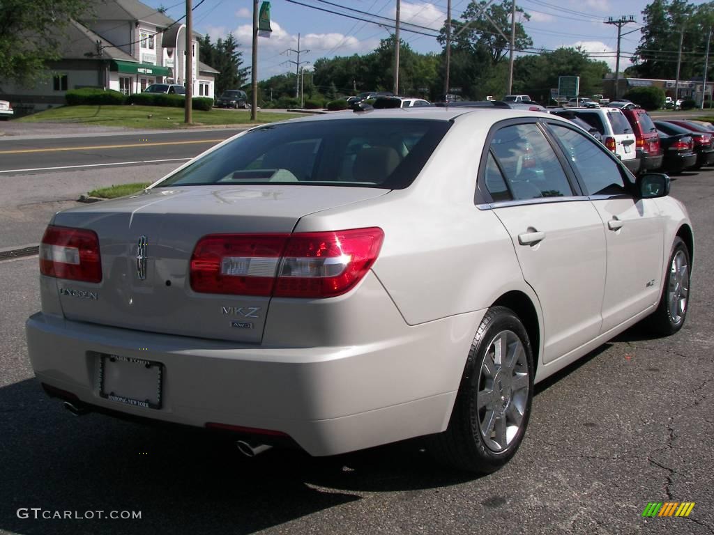 2007 MKZ AWD Sedan - Light Sage Metallic / Light Stone photo #4