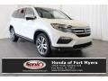 2018 White Diamond Pearl Honda Pilot Touring  photo #1