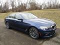 2018 Mediterranean Blue Metallic BMW 5 Series 530i xDrive Sedan  photo #1