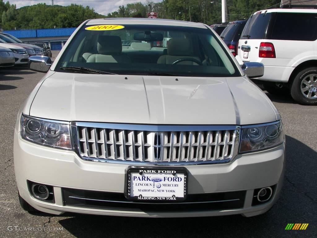 2007 MKZ AWD Sedan - Light Sage Metallic / Light Stone photo #21