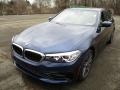 2018 Mediterranean Blue Metallic BMW 5 Series 530i xDrive Sedan  photo #7