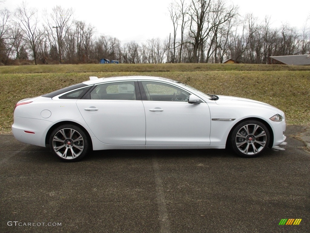 Yulong White Metallic 2018 Jaguar XJ XJL Portfolio AWD Exterior Photo #125460621