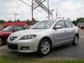 2007 Sunlight Silver Metallic Mazda MAZDA3 s Sport Sedan  photo #1