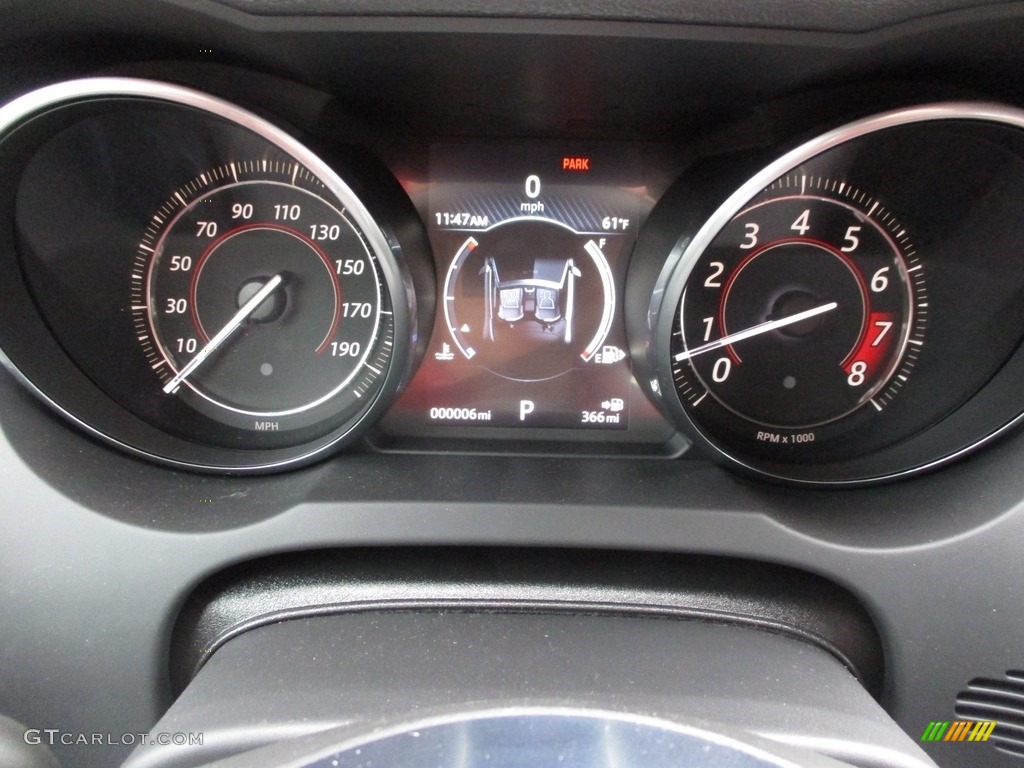 2018 Jaguar F-Type R-Dynamic Convertible AWD Gauges Photos