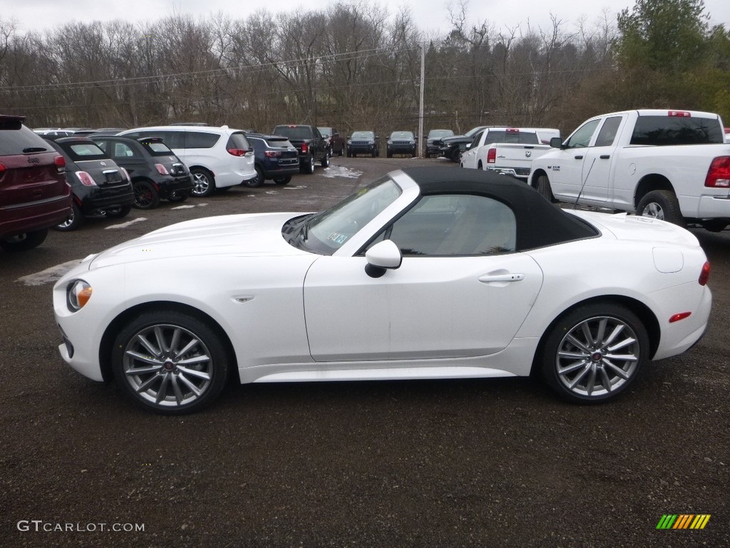 Puro Bianco Perla Tri-Coat 2018 Fiat 124 Spider Lusso Roadster Exterior Photo #125461575