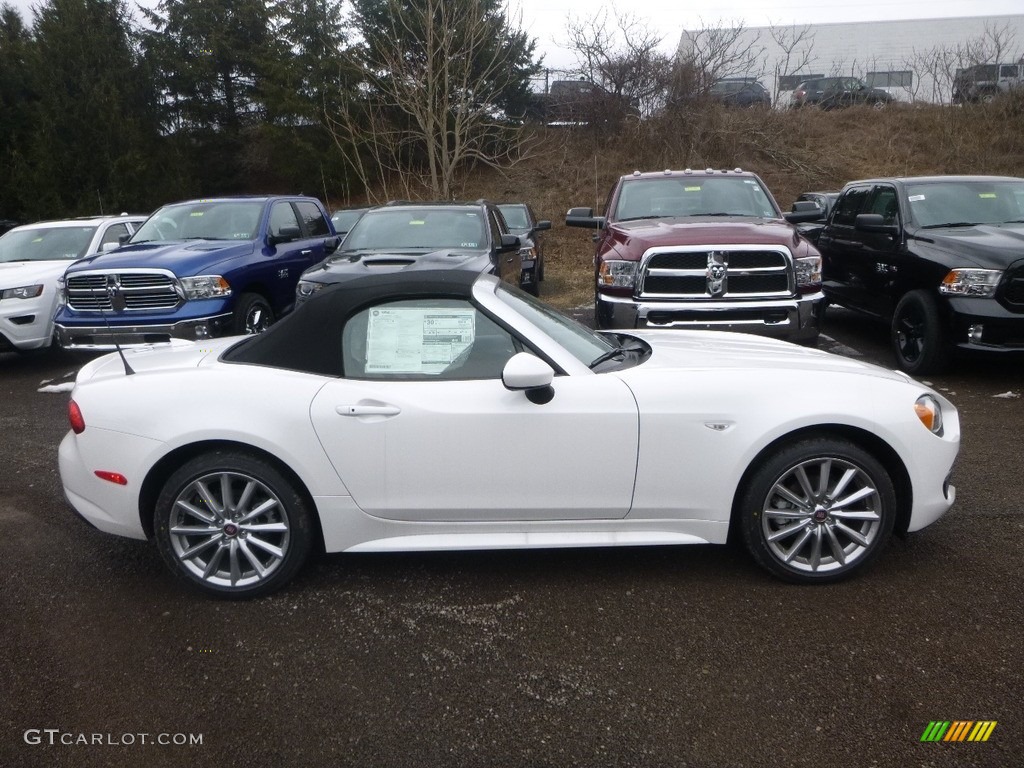 Puro Bianco Perla Tri-Coat 2018 Fiat 124 Spider Lusso Roadster Exterior Photo #125461662