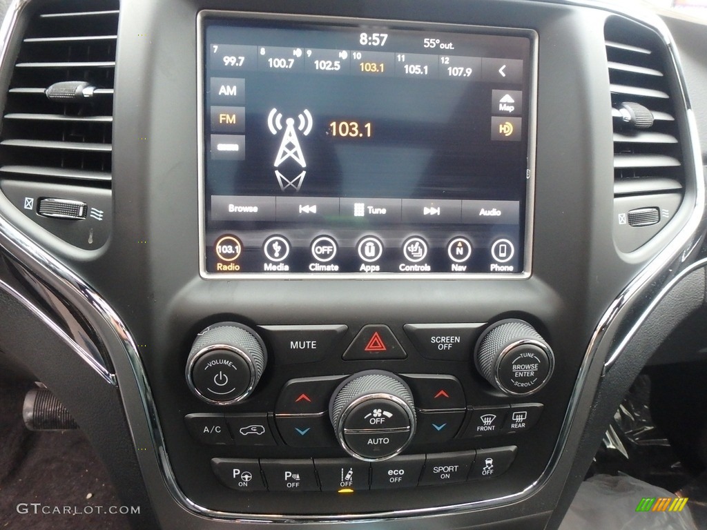 2018 Jeep Grand Cherokee Trailhawk 4x4 Controls Photo #125461751