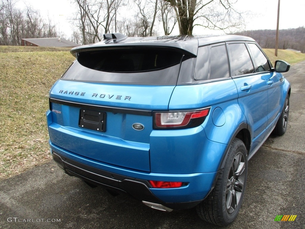 2018 Range Rover Evoque Landmark Edition - Moraine Blue Metallic / Ebony photo #3