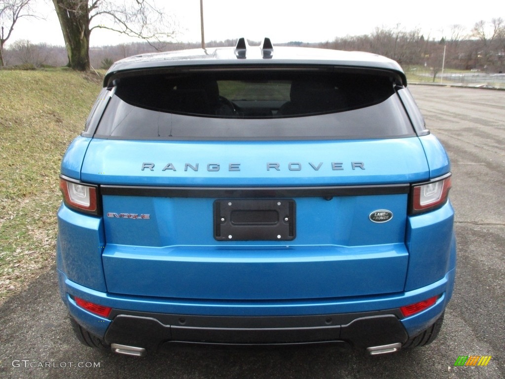 2018 Range Rover Evoque Landmark Edition - Moraine Blue Metallic / Ebony photo #4