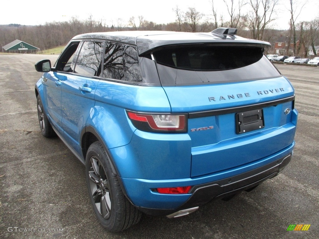 2018 Range Rover Evoque Landmark Edition - Moraine Blue Metallic / Ebony photo #5