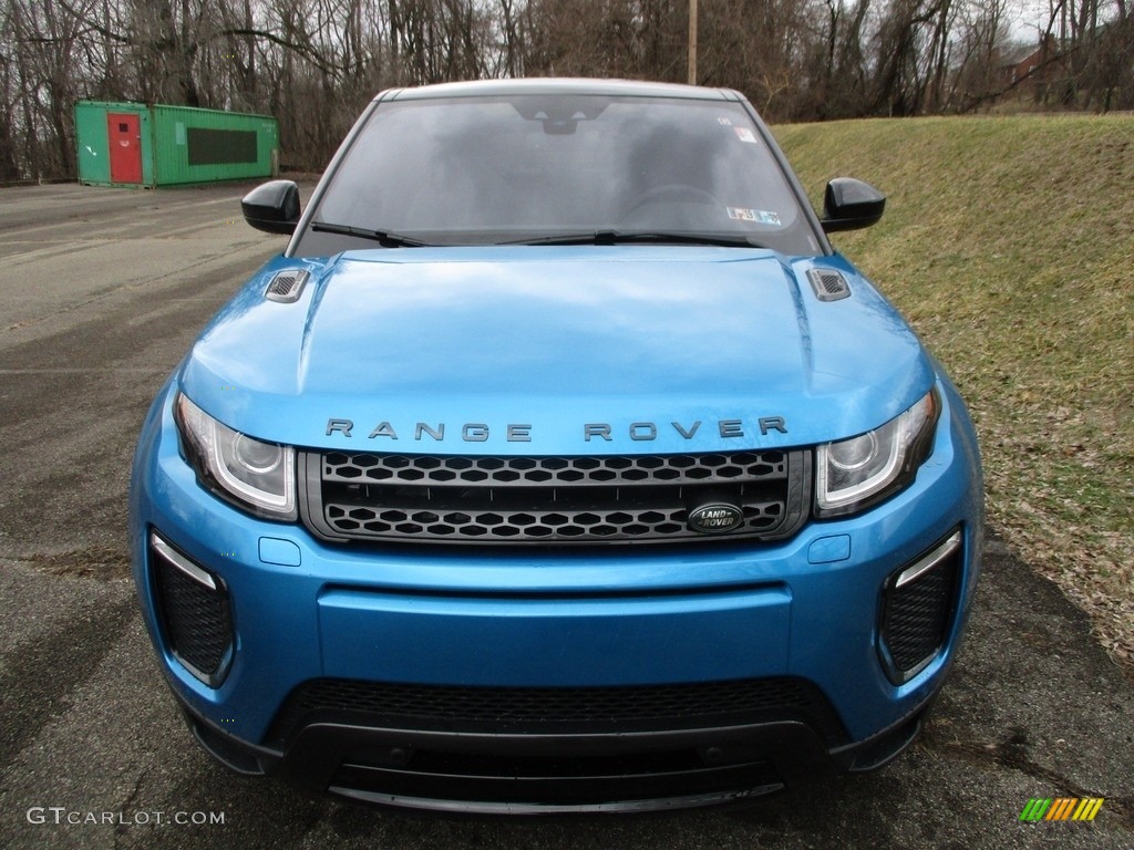 2018 Range Rover Evoque Landmark Edition - Moraine Blue Metallic / Ebony photo #8