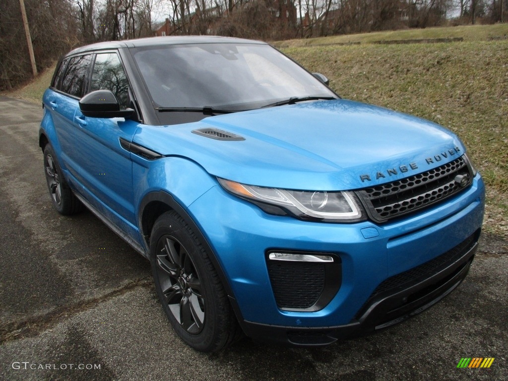 Moraine Blue Metallic 2018 Land Rover Range Rover Evoque Landmark Edition Exterior Photo #125463246