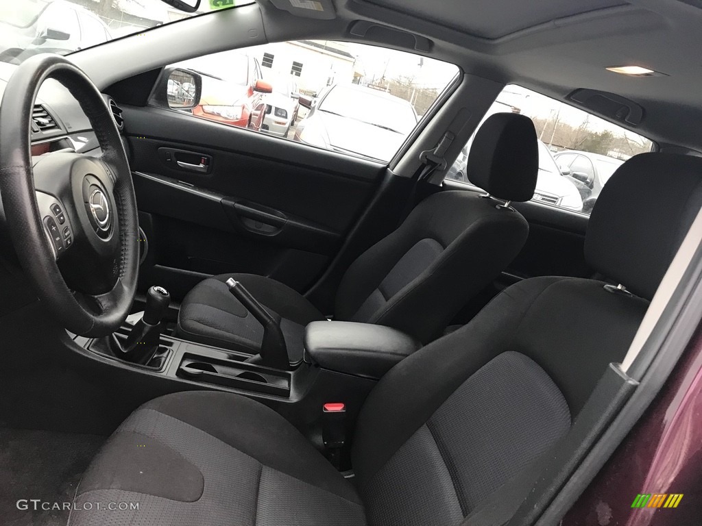 2008 MAZDA3 s Touring Hatchback - Phantom Purple Mica / Black photo #8