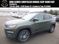 2018 Olive Green Pearl Jeep Compass Latitude 4x4  photo #1