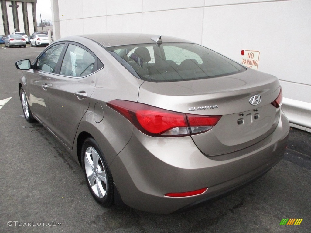 2016 Elantra Value Edition - Desert Bronze / Black photo #3