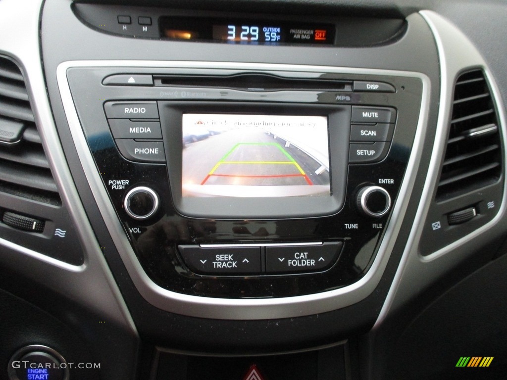 2016 Elantra Value Edition - Desert Bronze / Black photo #17