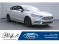 2018 Ingot Silver Ford Fusion SE  photo #1