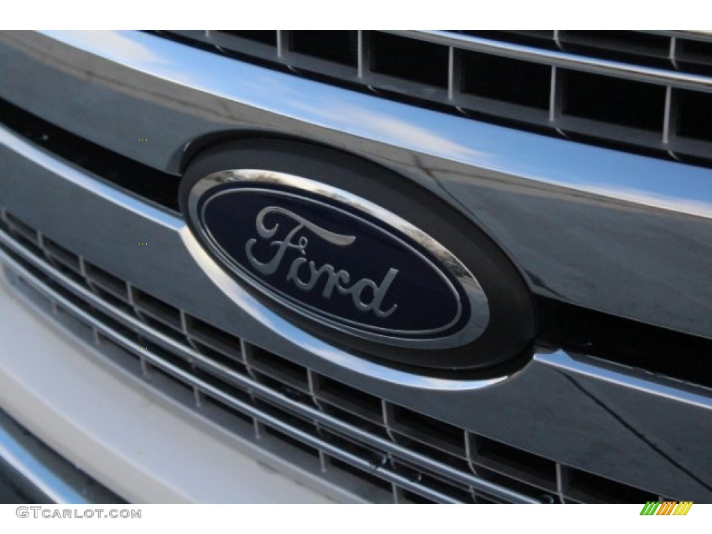 2018 F150 Lariat SuperCrew 4x4 - White Platinum / Black photo #4