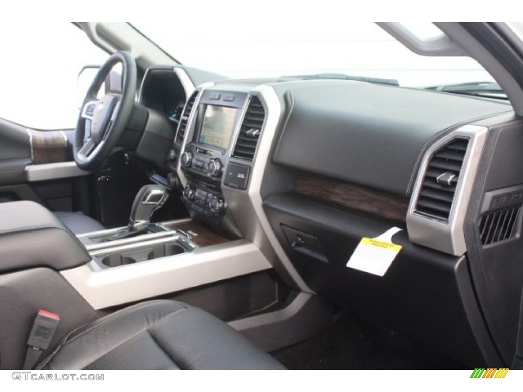 2018 F150 Lariat SuperCrew 4x4 - White Platinum / Black photo #34
