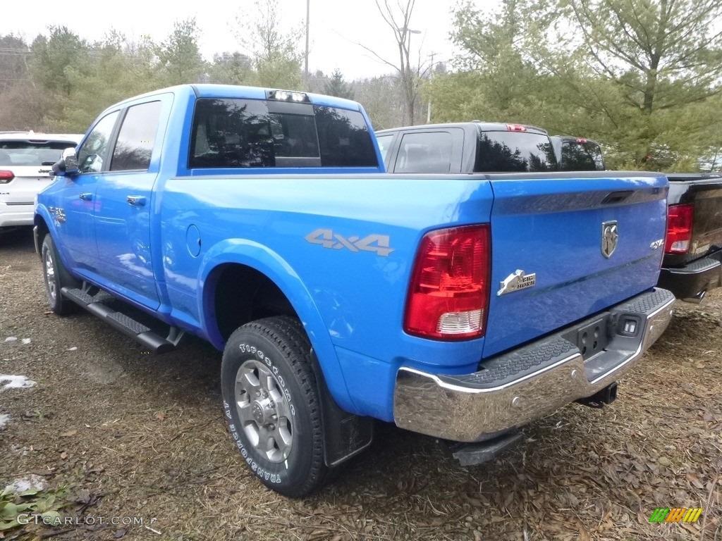 2018 2500 Big Horn Crew Cab 4x4 - New Holland Blue / Black/Diesel Gray photo #2