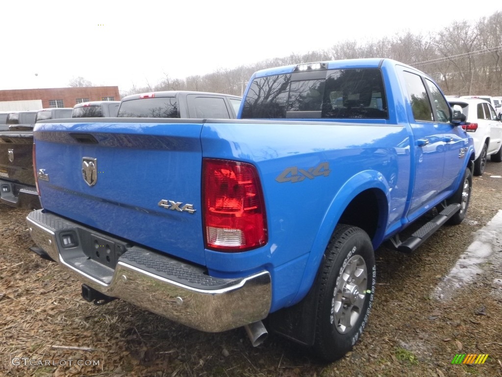 2018 2500 Big Horn Crew Cab 4x4 - New Holland Blue / Black/Diesel Gray photo #4