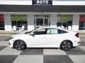 2017 White Orchid Pearl Honda Civic EX-T Sedan  photo #1