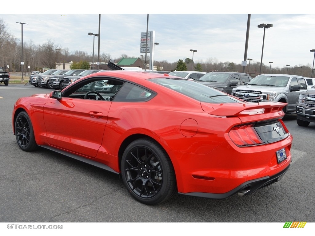 2018 Mustang EcoBoost Fastback - Race Red / Ebony photo #18