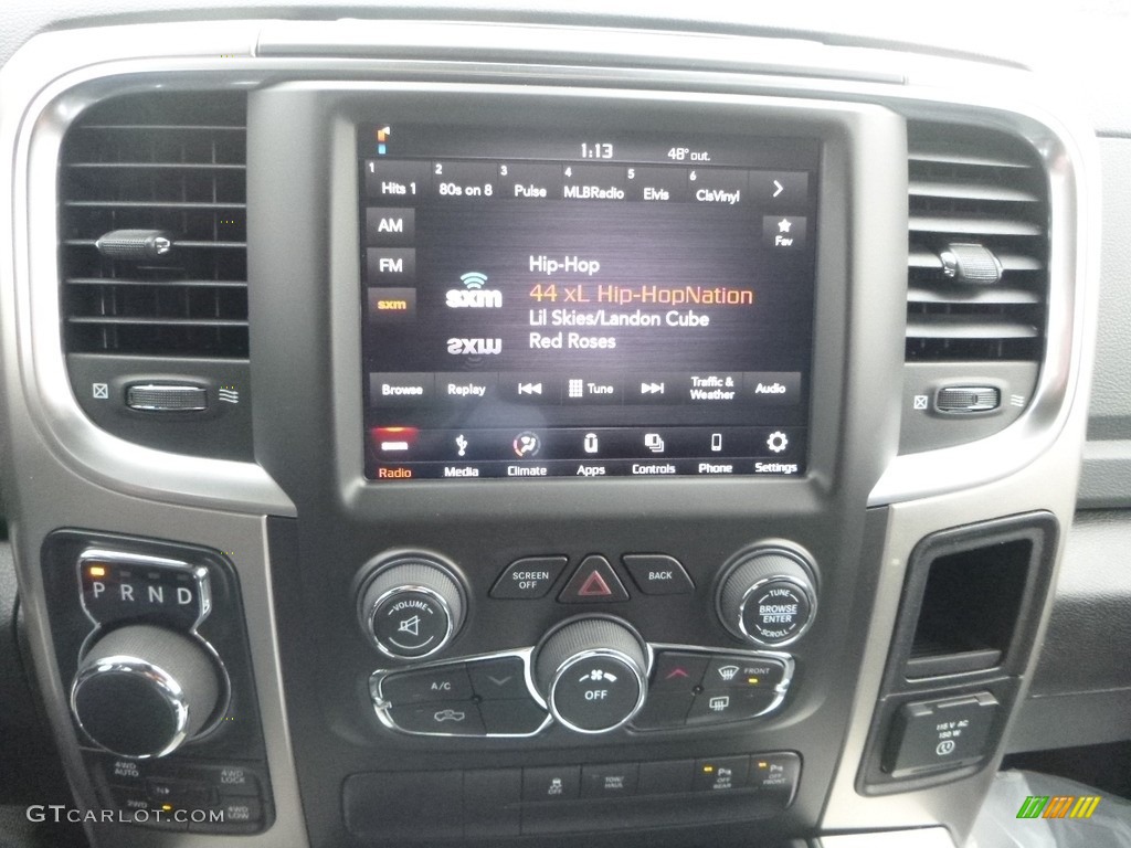 2018 1500 Big Horn Crew Cab 4x4 - Granite Crystal Metallic / Black/Diesel Gray photo #18