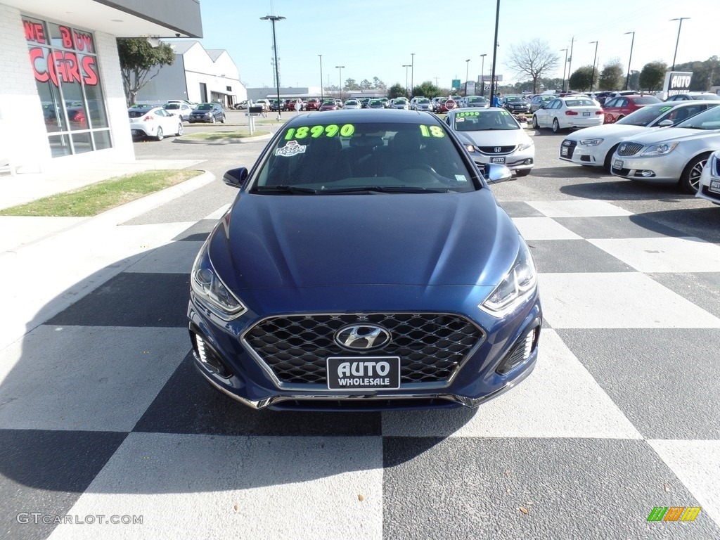 2018 Sonata Sport - Electric Blue / Black photo #2