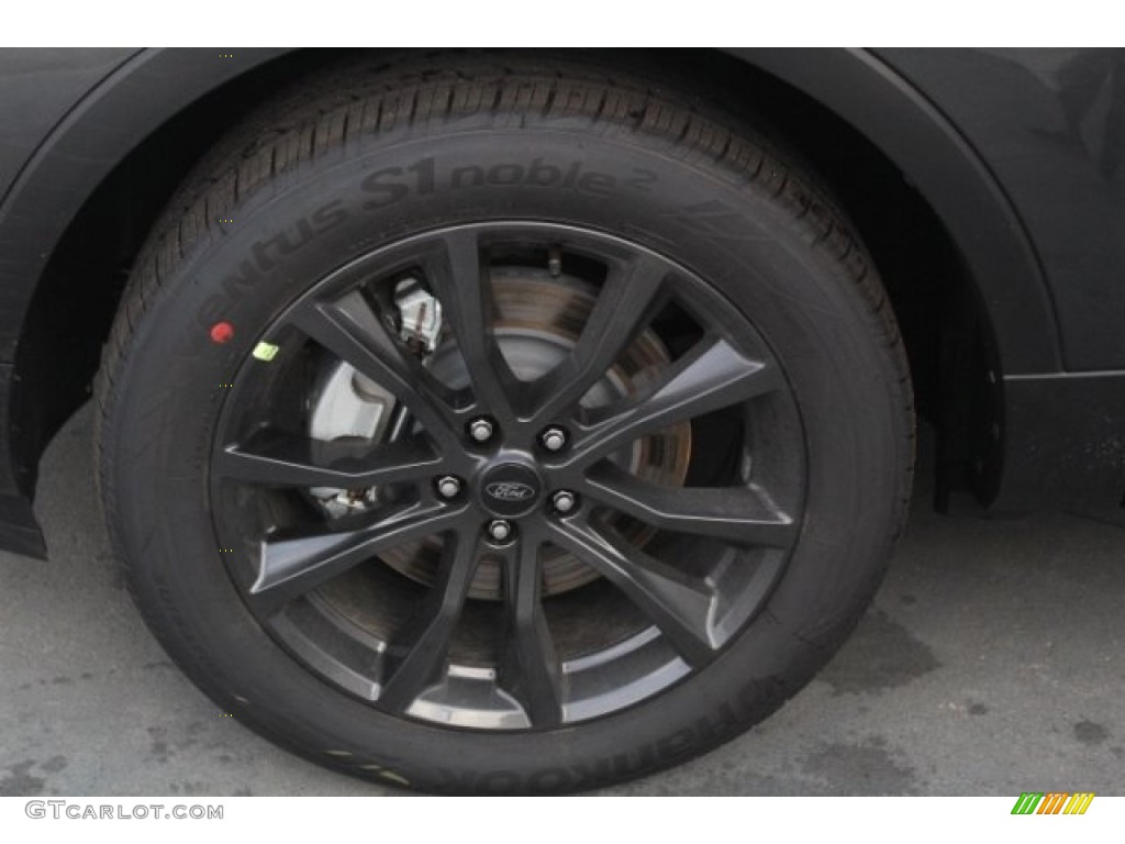 2018 Explorer XLT - Magnetic Metallic / Ebony Black photo #4