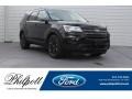 2018 Shadow Black Ford Explorer XLT  photo #1