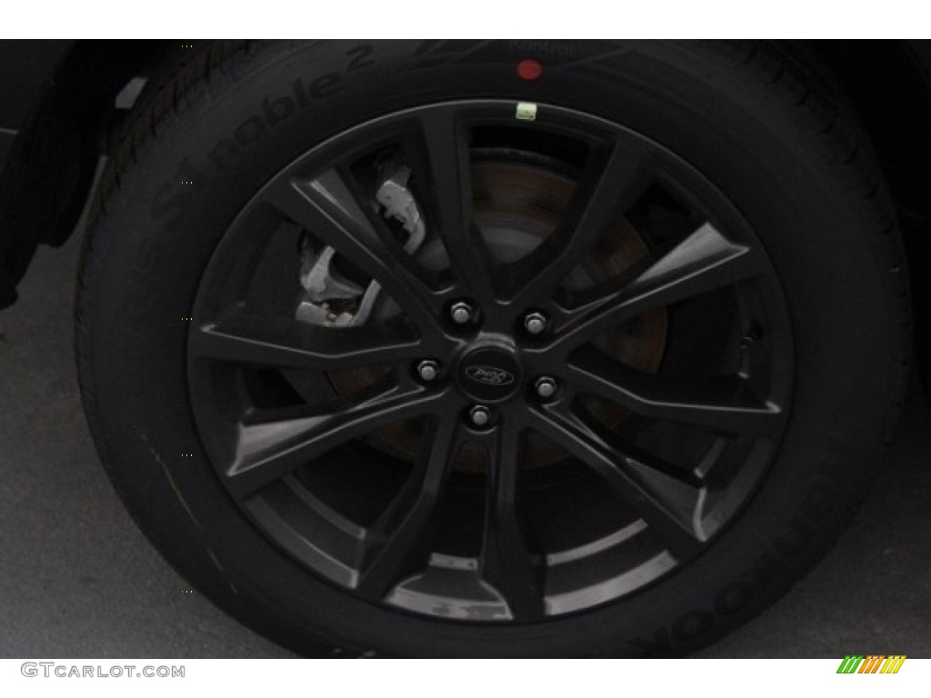 2018 Explorer XLT - Shadow Black / Ebony Black photo #10