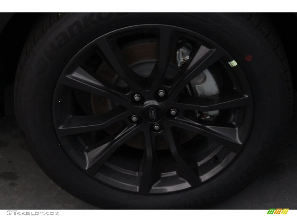 2018 Explorer XLT - Shadow Black / Ebony Black photo #11