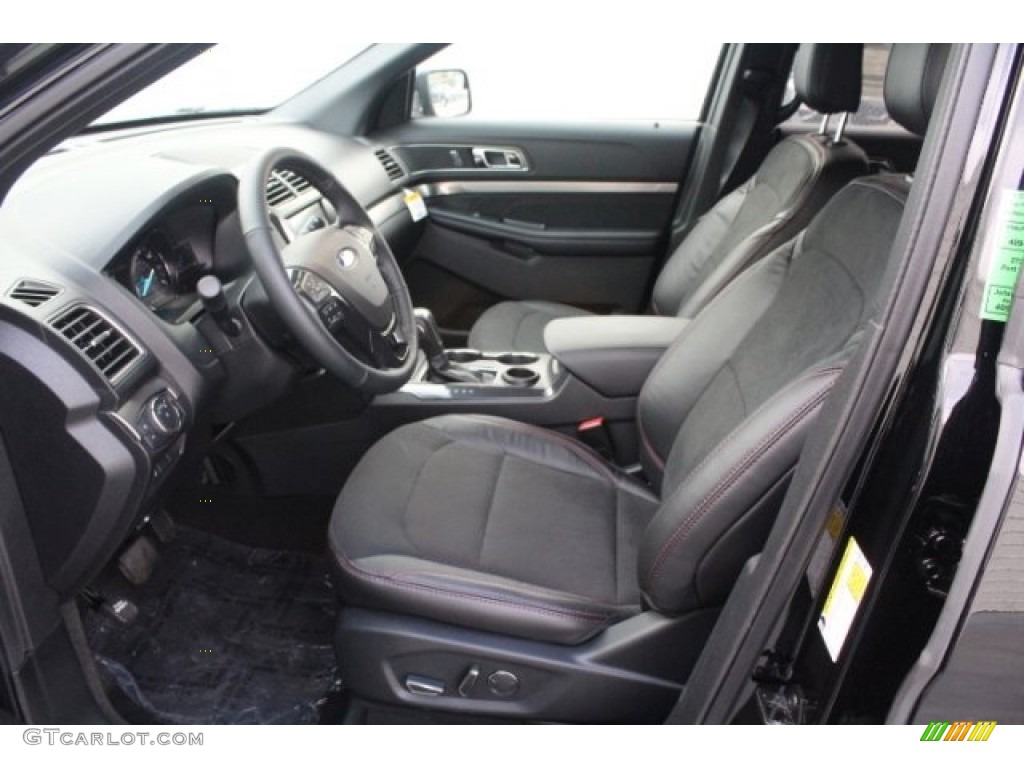 2018 Explorer XLT - Shadow Black / Ebony Black photo #14