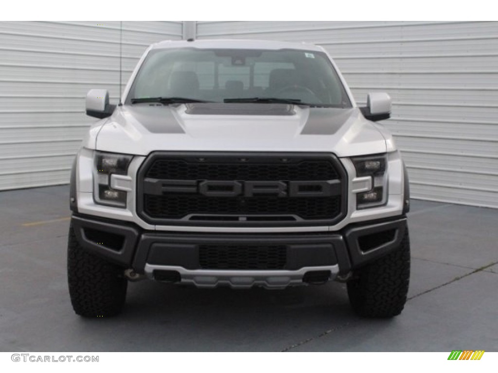 Ingot Silver 2018 Ford F150 SVT Raptor SuperCrew 4x4 Exterior Photo #125473104