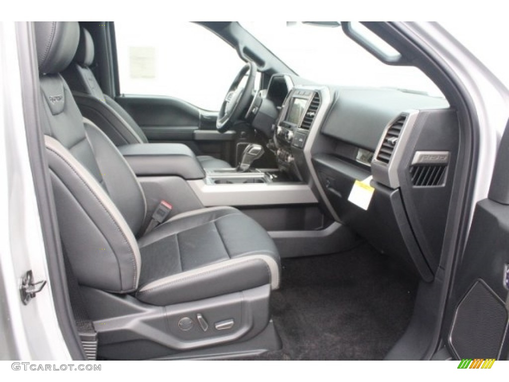 Raptor Black Interior 2018 Ford F150 SVT Raptor SuperCrew 4x4 Photo #125473515