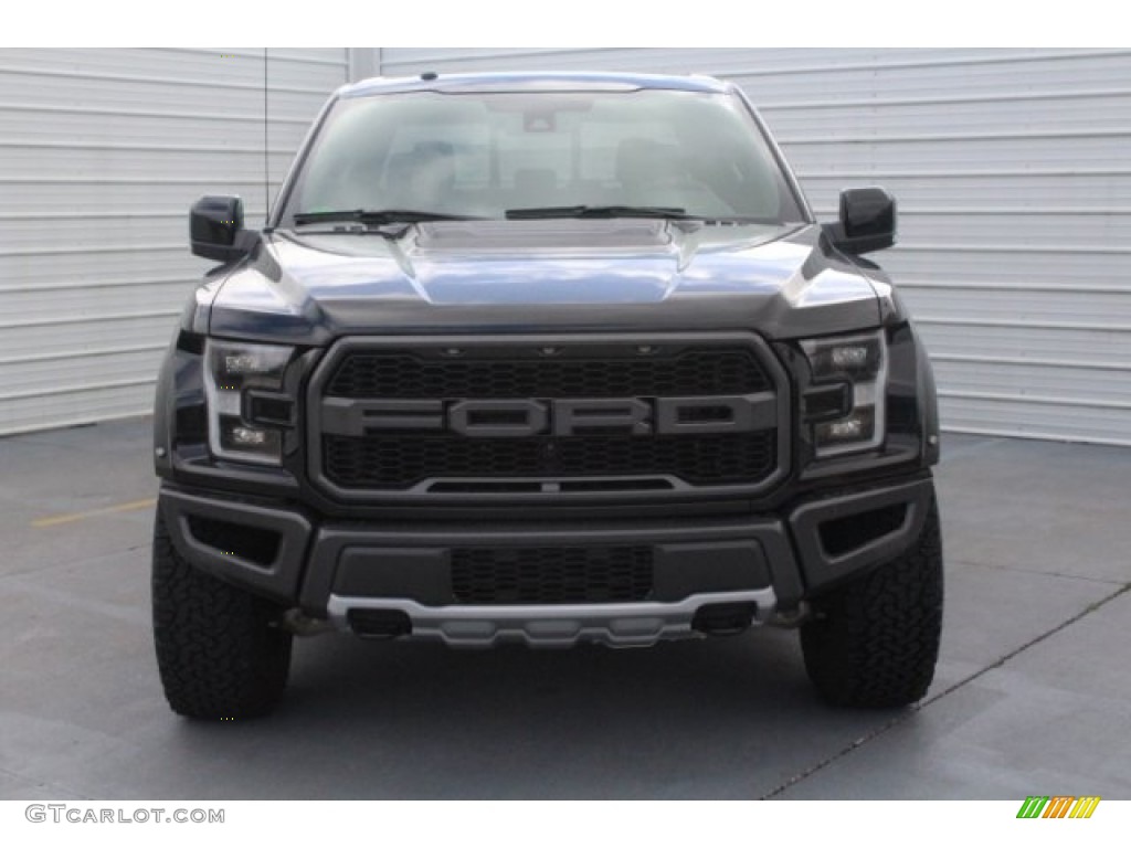 2018 F150 SVT Raptor SuperCrew 4x4 - Shadow Black / Raptor Black photo #2