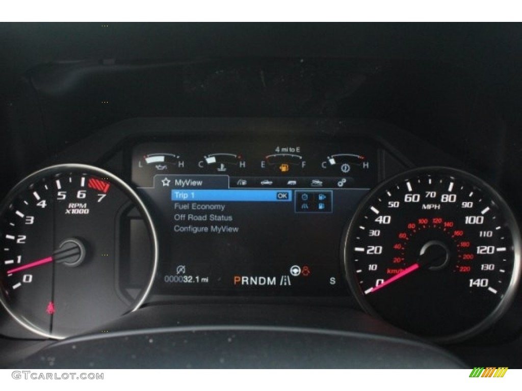 2018 Ford F150 SVT Raptor SuperCrew 4x4 Gauges Photo #125474270